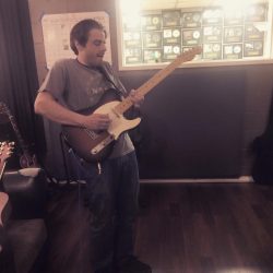 Mark Burke Laying Down The Guitar Chops.