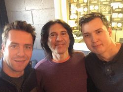 Jeff, Ron Simasek & Jason after drum and foundation tracking